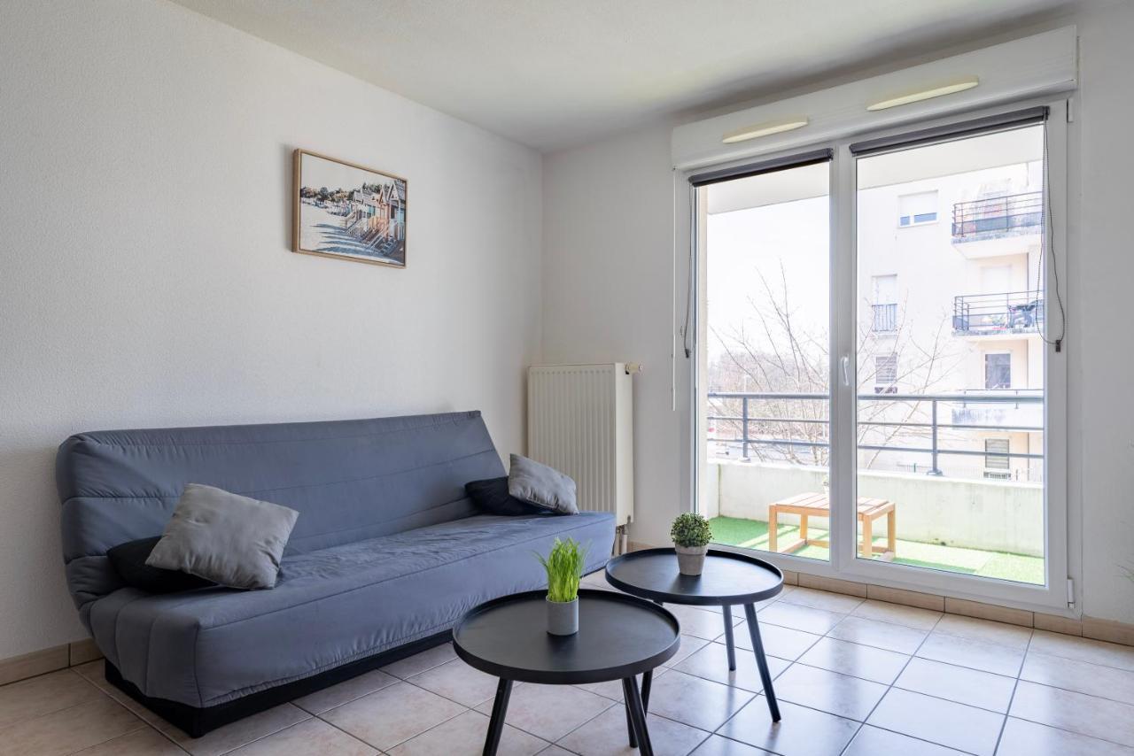 Le Zenith - Parking Prive & Wifi - 5 Min Zenith De Strasbourg Apartment ภายนอก รูปภาพ