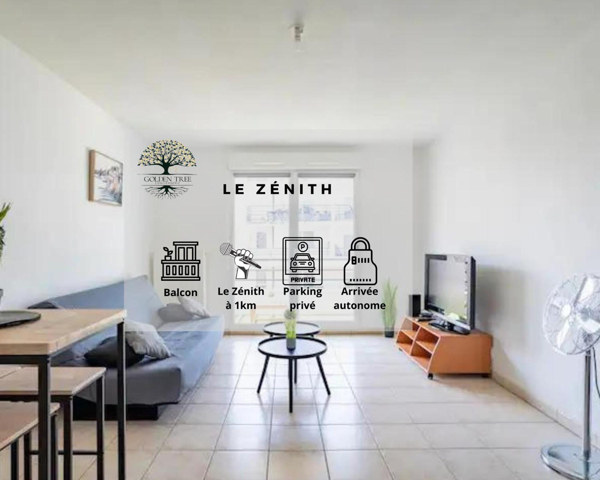 Le Zenith - Parking Prive & Wifi - 5 Min Zenith De Strasbourg Apartment ภายนอก รูปภาพ